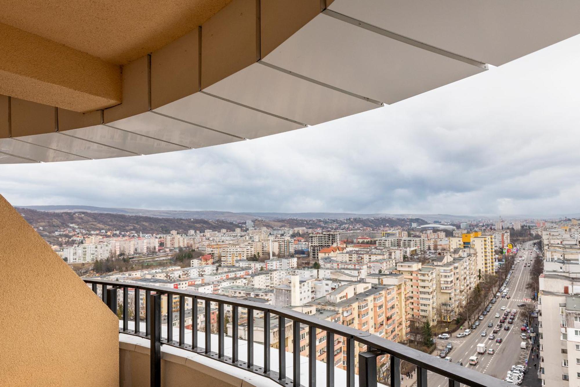 Boudoir Apartment City Tower - 15Th Floor Cluj-Napoca Ngoại thất bức ảnh
