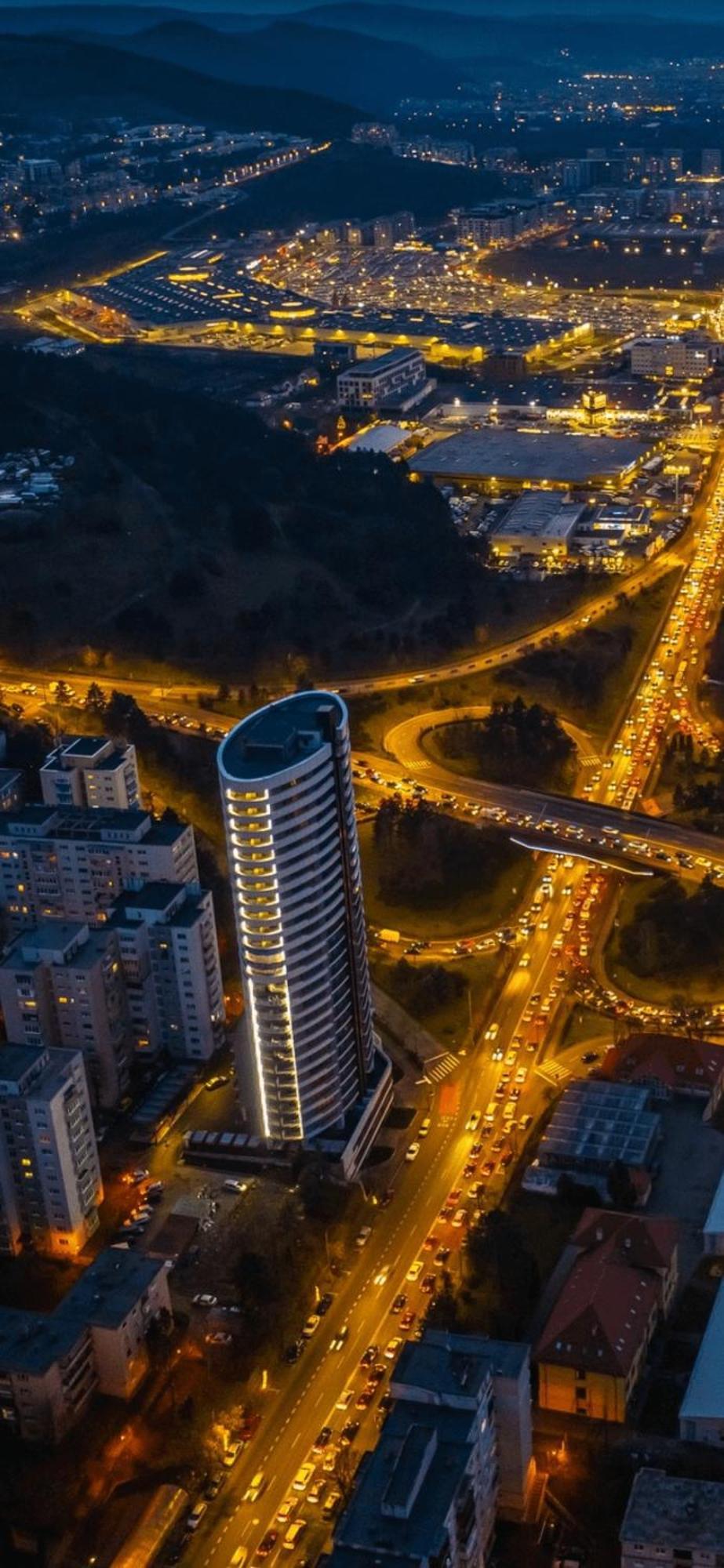 Boudoir Apartment City Tower - 15Th Floor Cluj-Napoca Ngoại thất bức ảnh